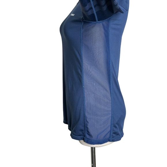 Stronger navy blue long sleeves mesh details side top size Medium - Picture 9 of 12